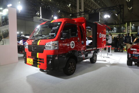 東京オートサロンで見つけたトラックたち　軽トラ編その1